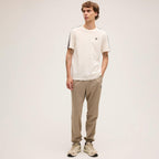 Fila BIELLA regular taped t-shirt // EGRET