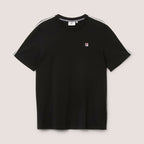 Fila BIELLA regular taped t-shirt // BLACK