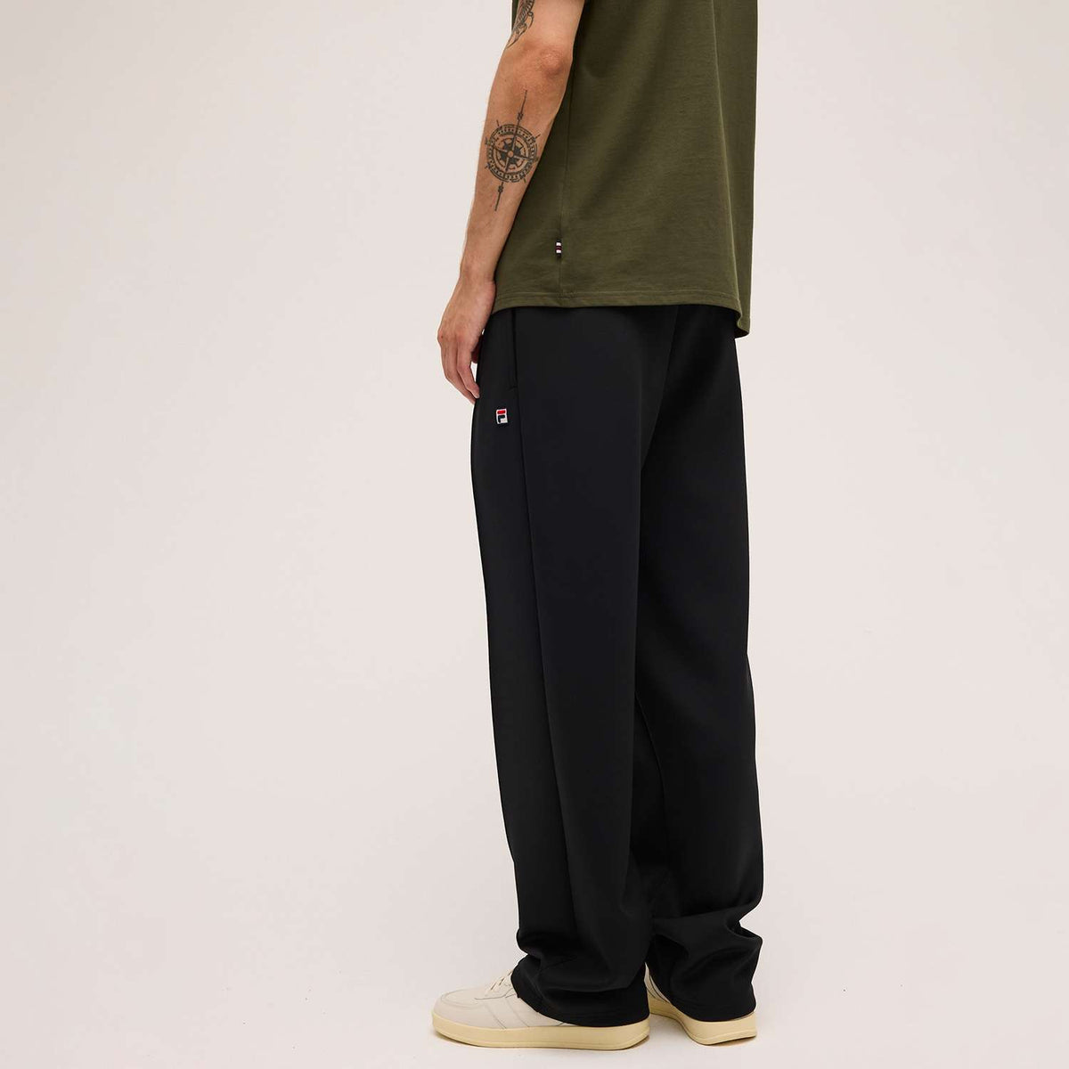 FILA Cavalese Regular Track Pants // BLACK