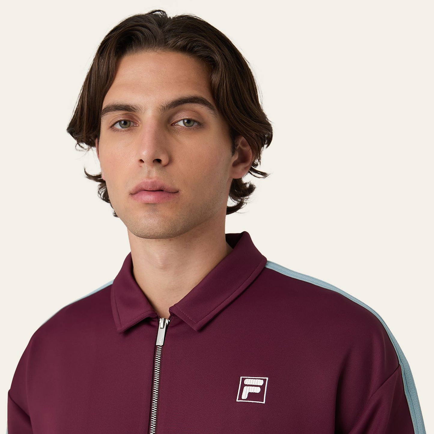 Fila Como Track Jacket // RED