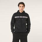Fila Diecimo Regular Heritage Tape Hoodie // BLACK