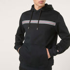 Fila Diecimo Regular Heritage Tape Hoodie // BLACK