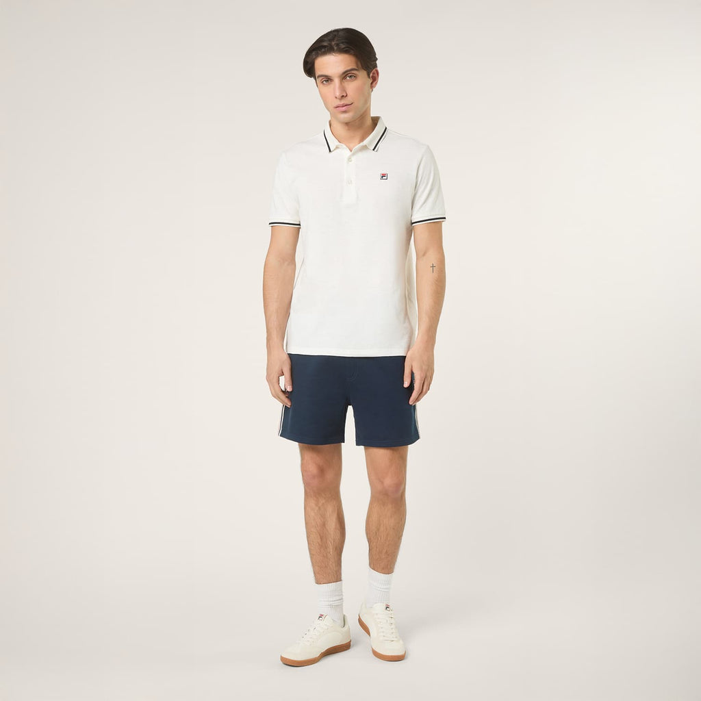 Fila Diecimo Regular Heritage Tape Sweat Shorts // BLACK IRIS