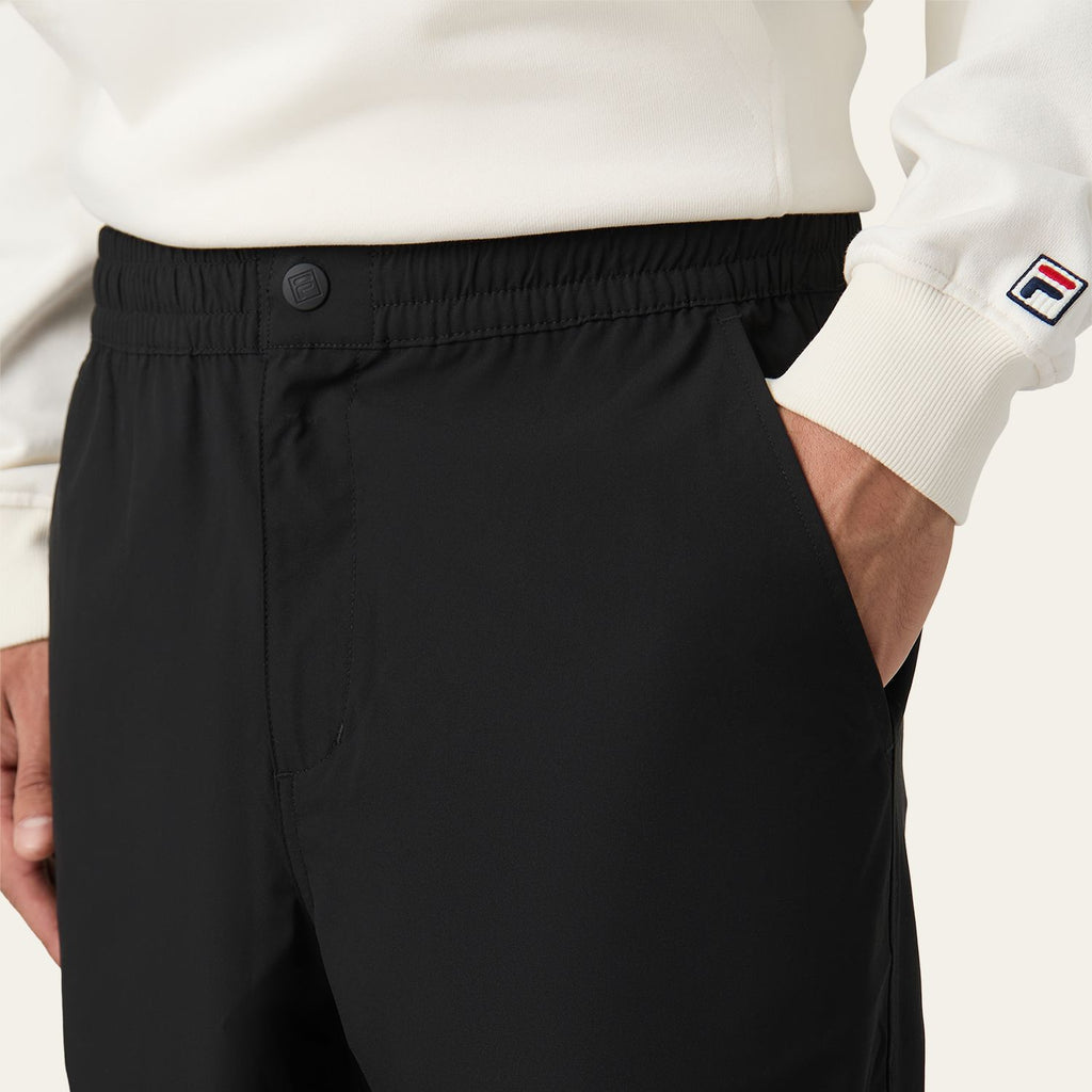 Fila High Tide Relaxed Stretch Pants // BLACK