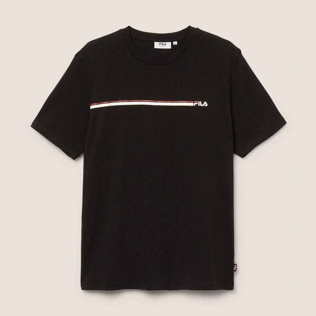 FILA Luson Regular Graphic Tee // BLACK