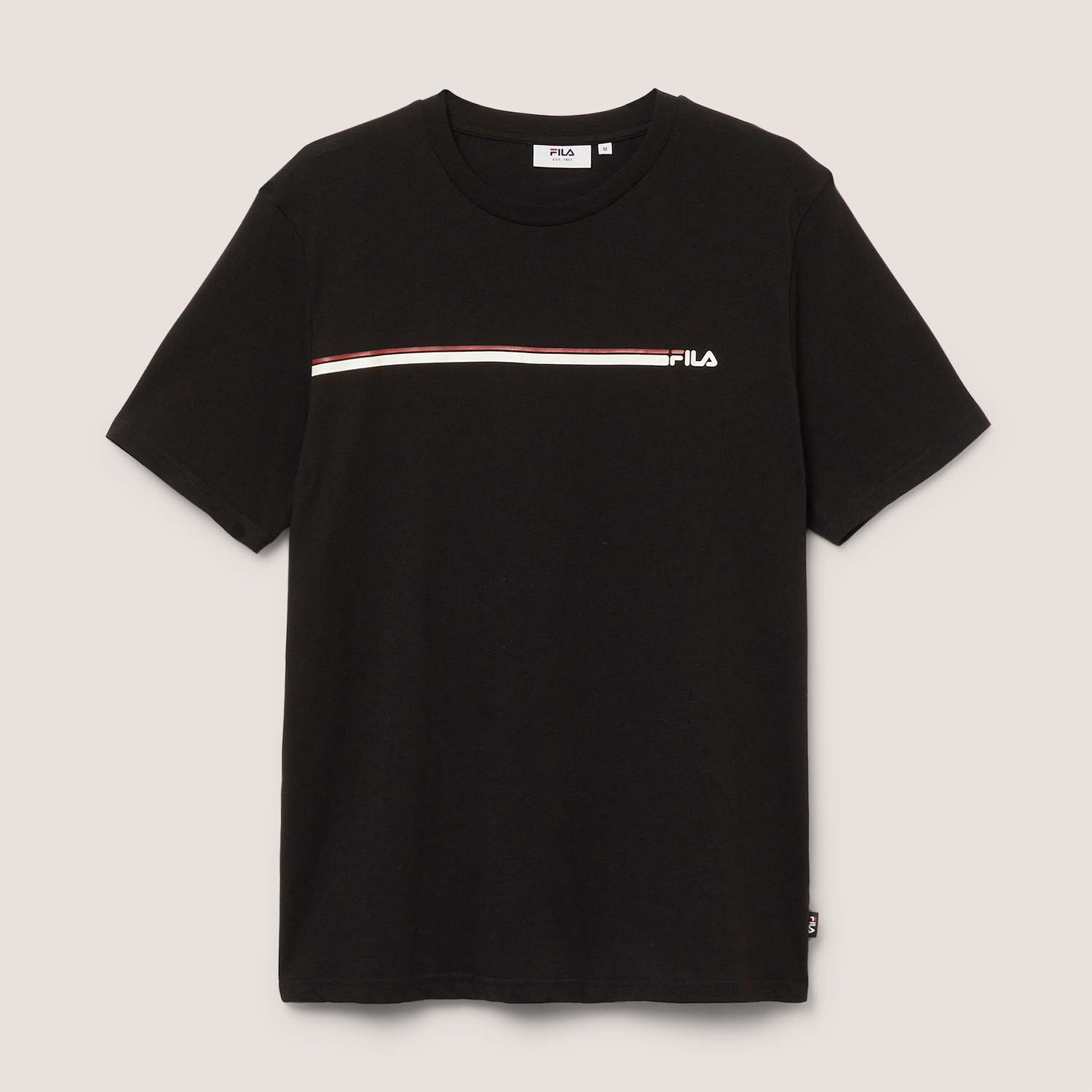 FILA Luson Regular Graphic Tee // BLACK