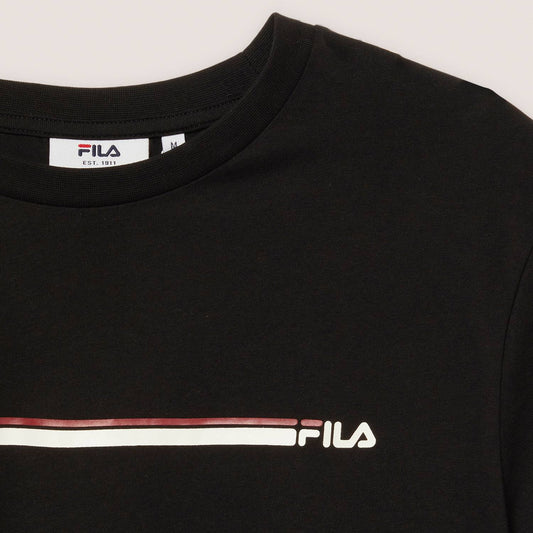 FILA Luson Regular Graphic Tee // BLACK