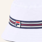 Fila Pariana Reversible Bucket Hat // WHITE