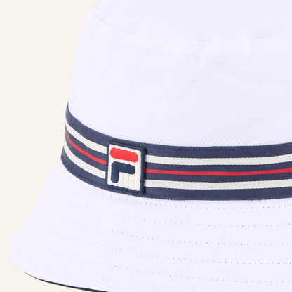 Fila Pariana Reversible Bucket Hat // WHITE