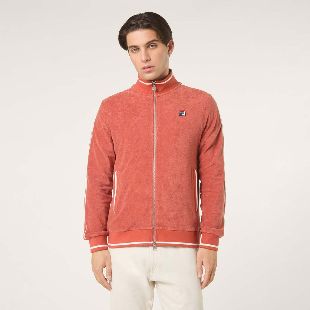 Fila TAVARNUZZE regular towelling track jacket // ETRUSCAN RED