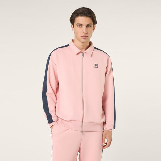 Fila Vaiano Relaxed Taped Track Jacket // ROSÉ