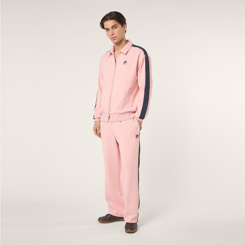 Fila Vaiano Relaxed Taped Track Jacket // ROSÉ