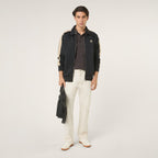 Fila Vaiano Relaxed Taped Track Jacket // BLACK