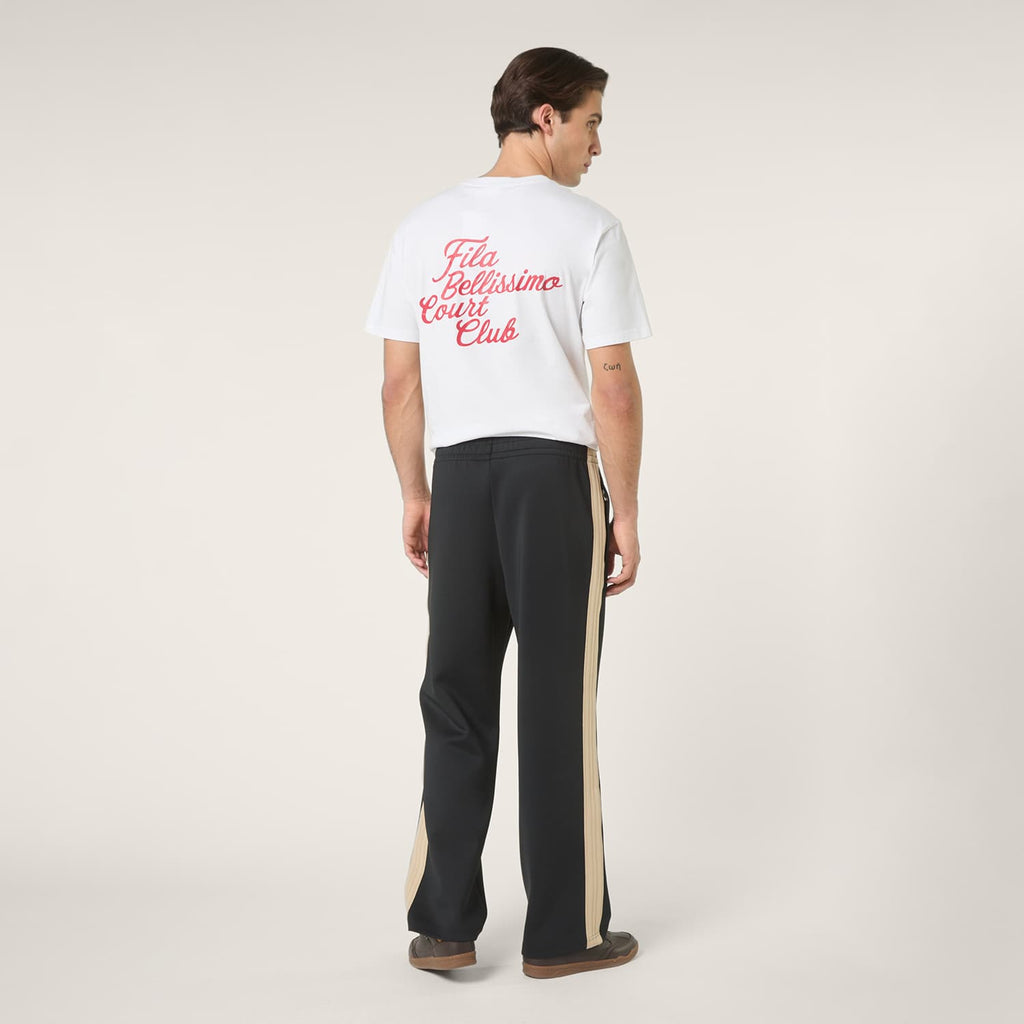 Fila Vaiano Relaxed Taped Track Pants // BLACK