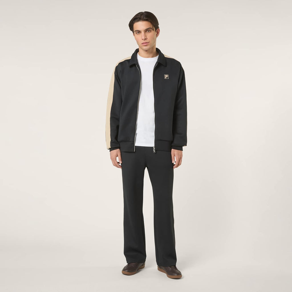 Fila Vaiano Relaxed Taped Track Pants // BLACK