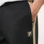 Fila Vaiano Relaxed Taped Track Pants // BLACK