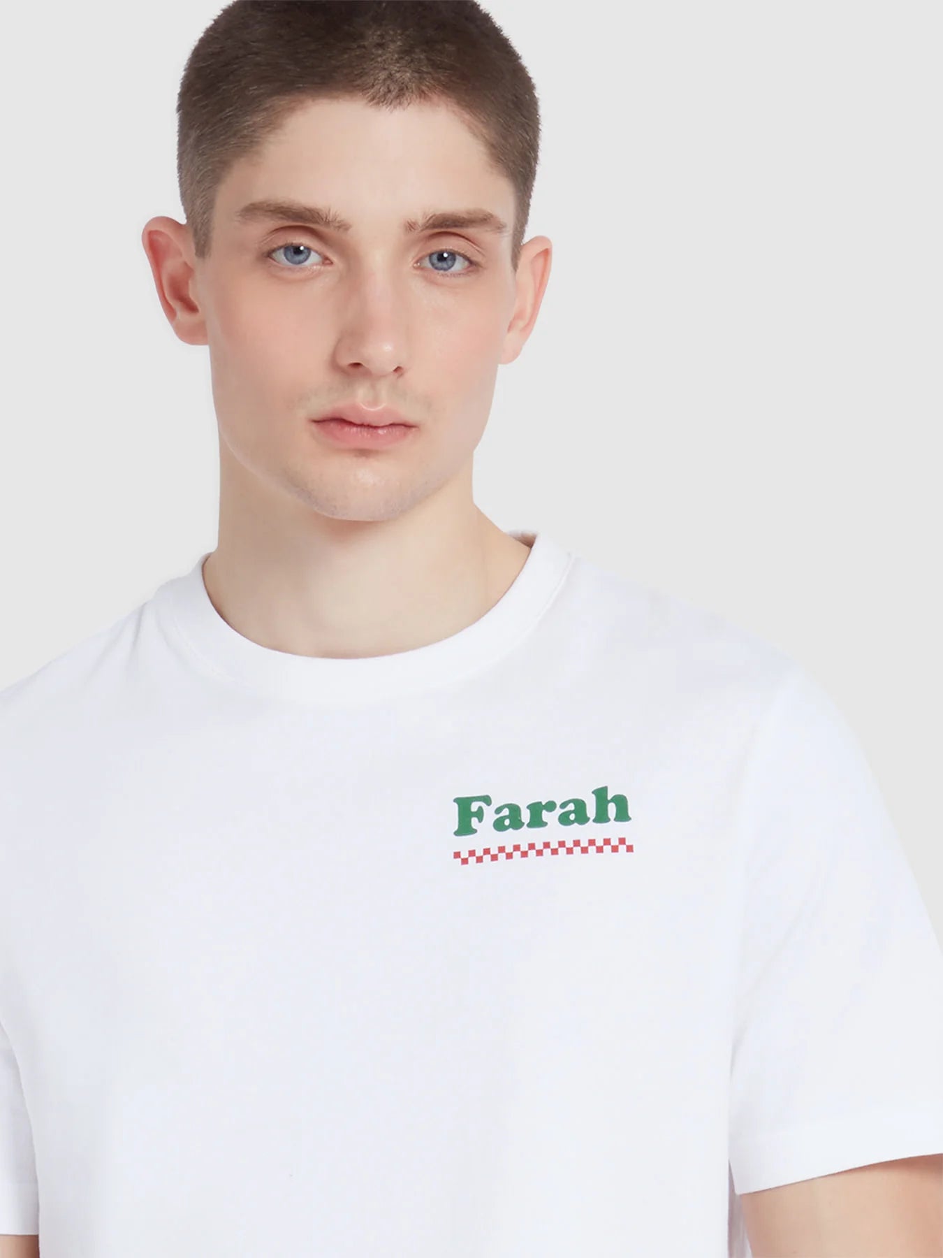 Farah Powis Graphic T-Shirt // WHITE