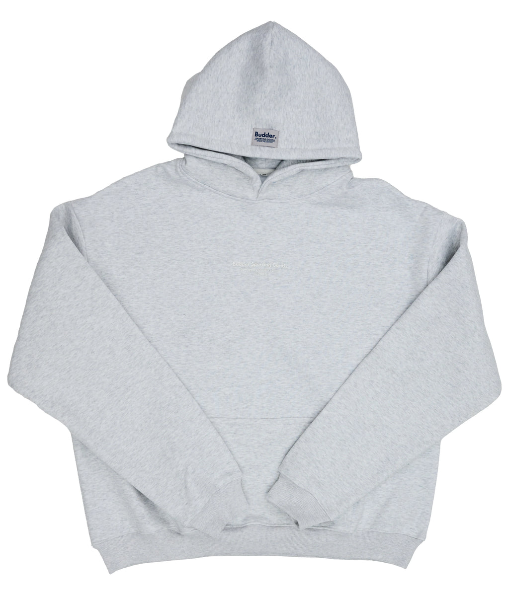 Budder Sporting Goods Hoodie // Grey