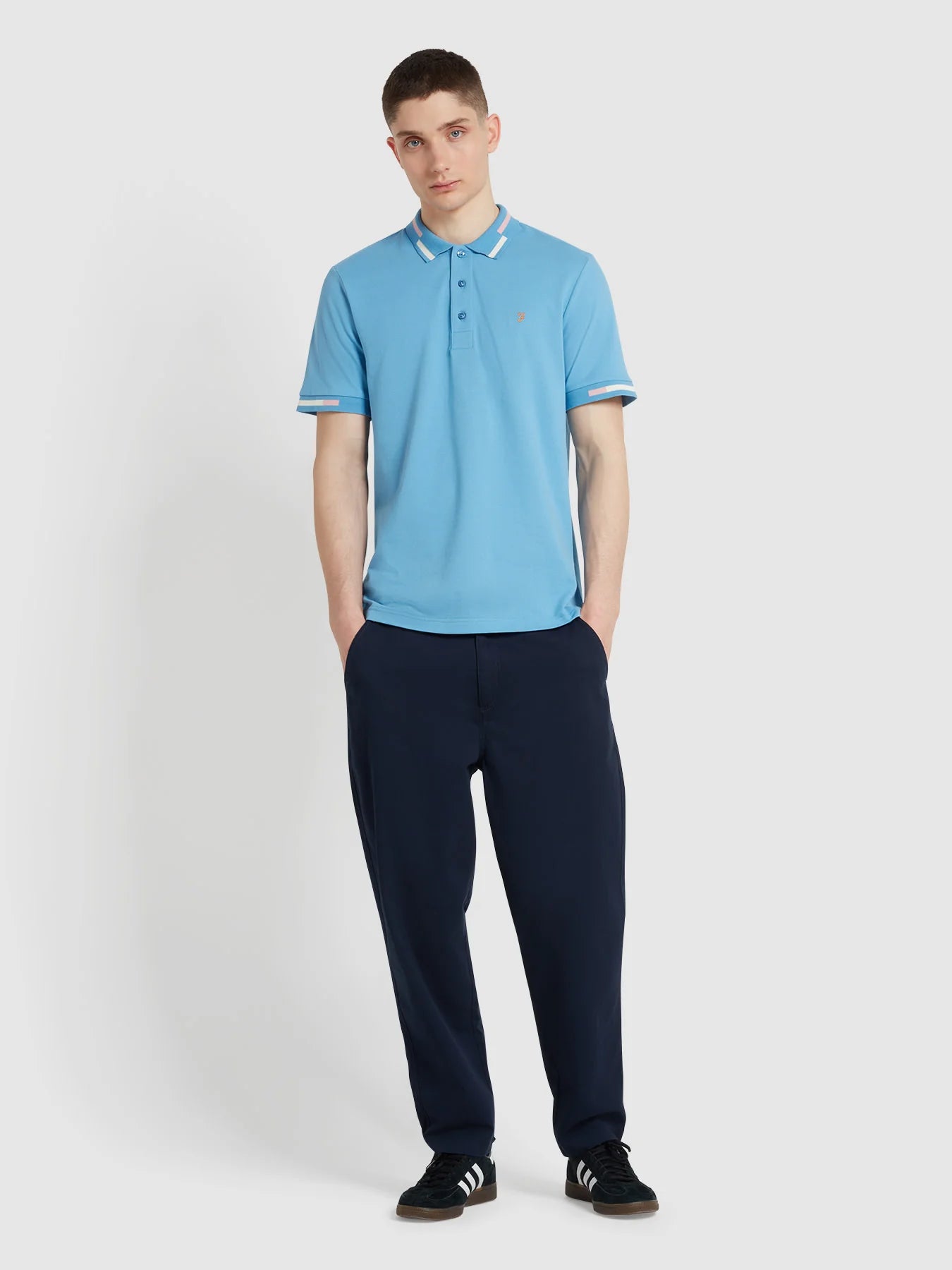 Farah Maxwell Polo // ARCTIC BLUE