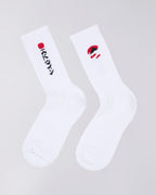 Edwin Kamifuji Socks // WHITE