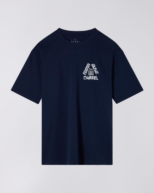 Edwin Enjoy EMC T-Shirt // MARITIME BLUE