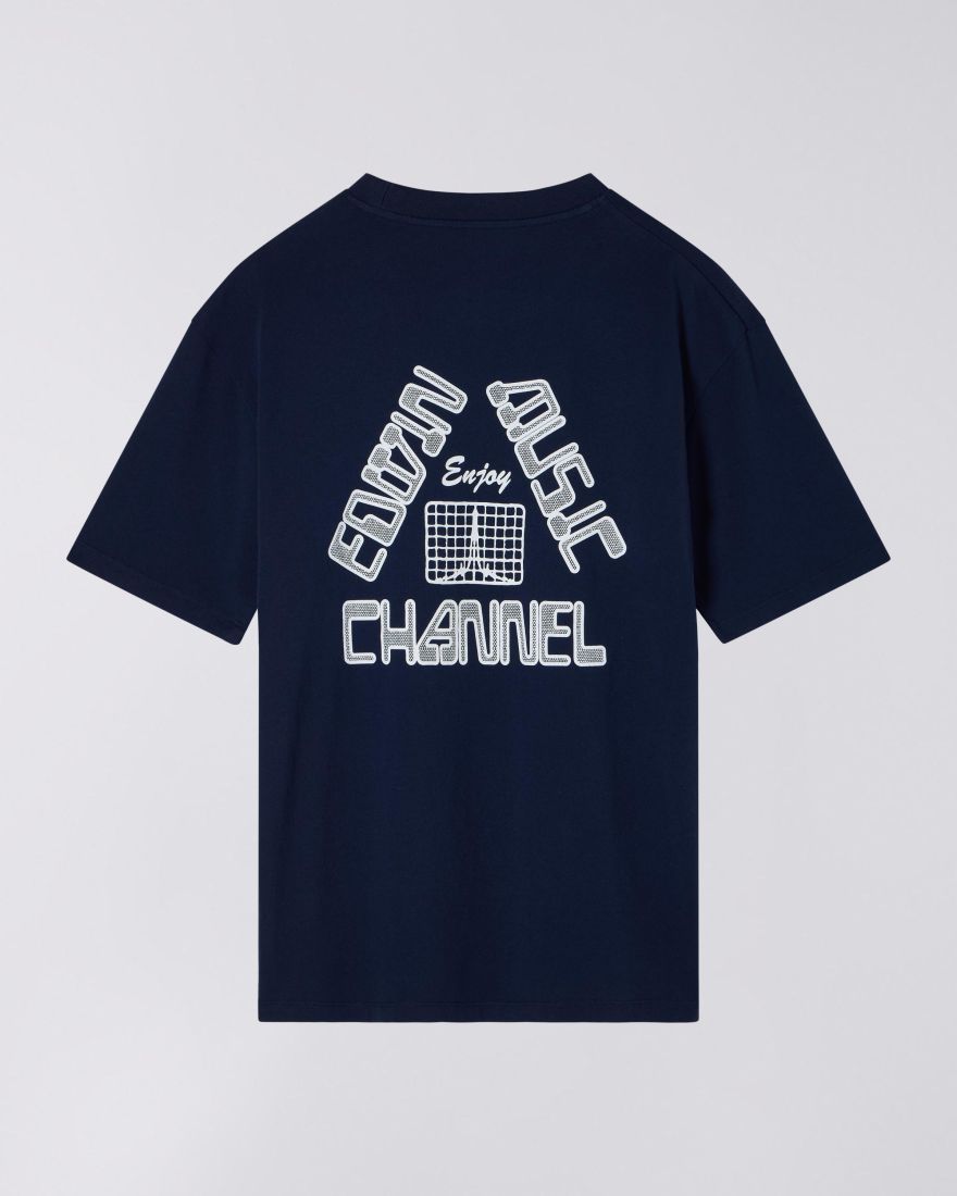 Edwin Enjoy EMC T-Shirt // MARITIME BLUE