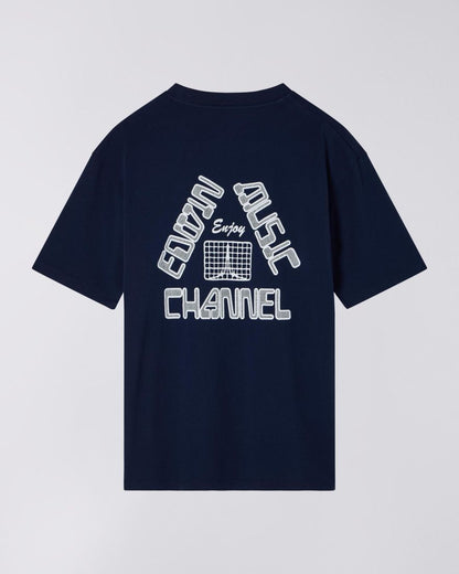 Edwin Enjoy EMC T-Shirt // MARITIME BLUE