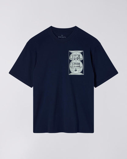 Edwin Slot Machine T-Shirt // MARITIME BLUE