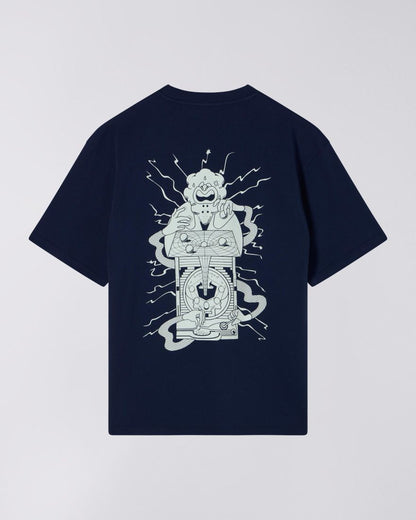 Edwin Slot Machine T-Shirt // MARITIME BLUE