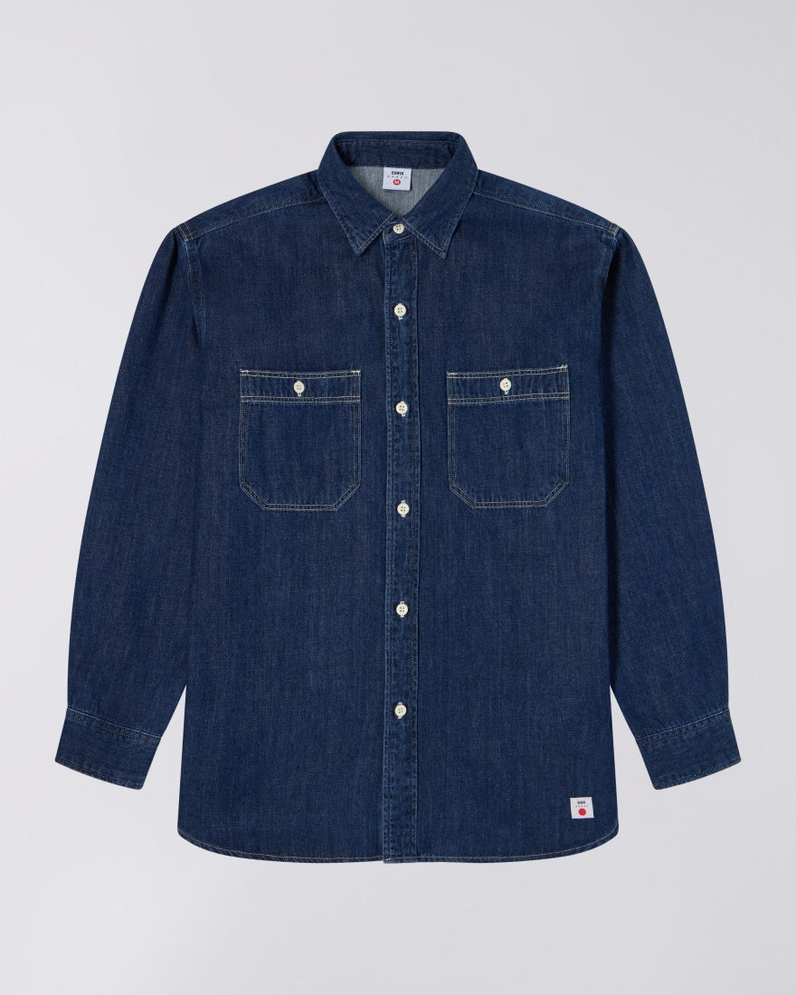 Edwin Work Shirt // DARK BLUE