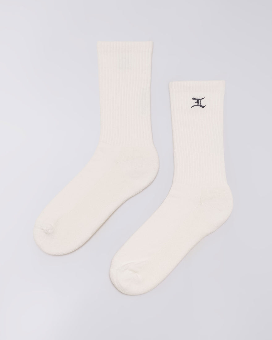 Edwin Core Socks // WHITE