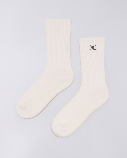 Edwin Core Socks // WHITE