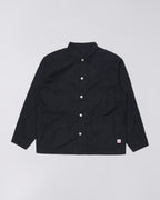 Edwin Coverall Overshirt // BLACK