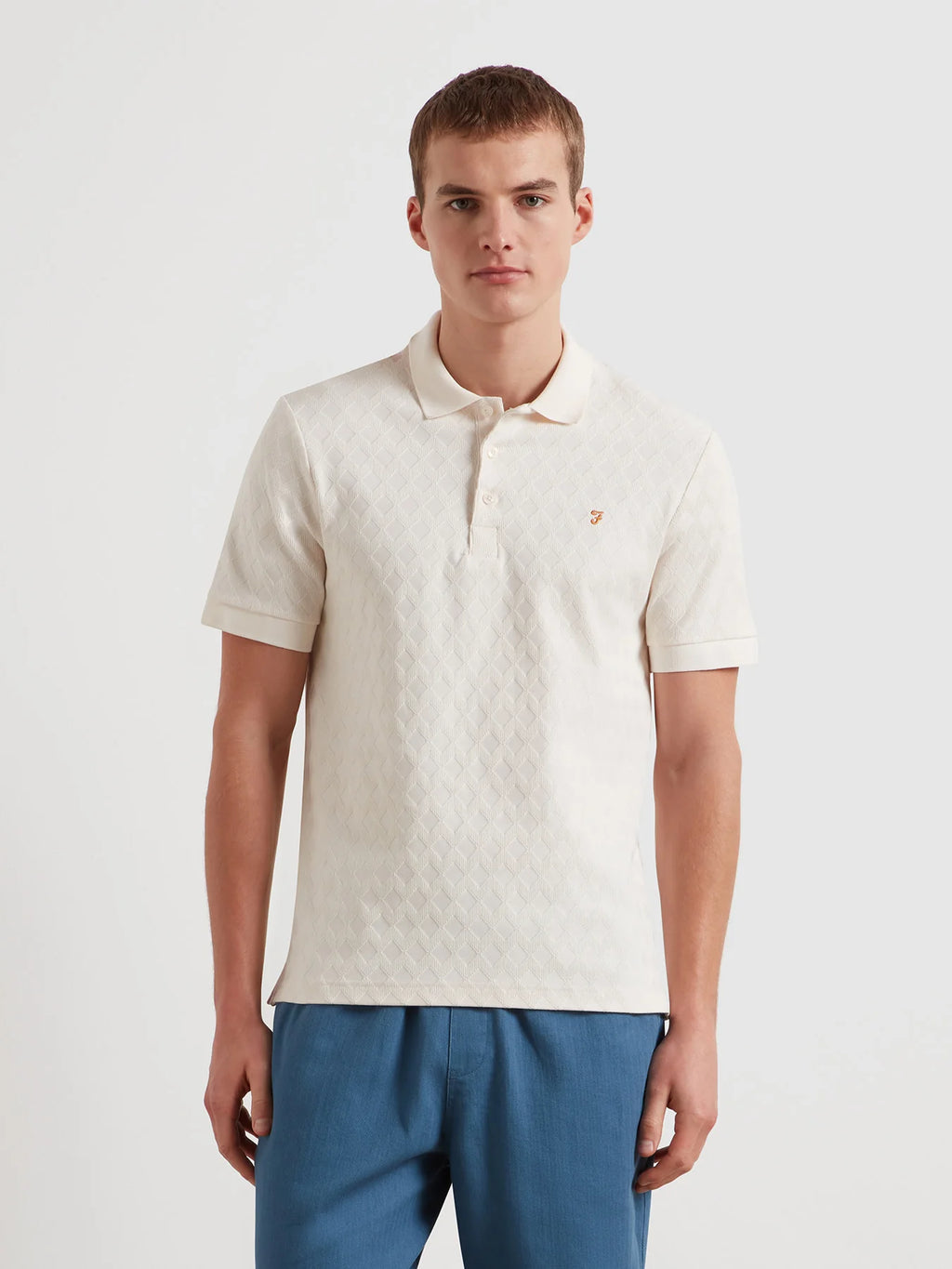 Farah Horace Polo // ECRU