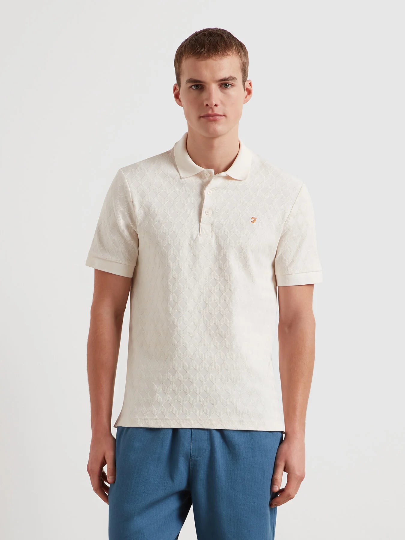 Farah Horace Polo // ECRU