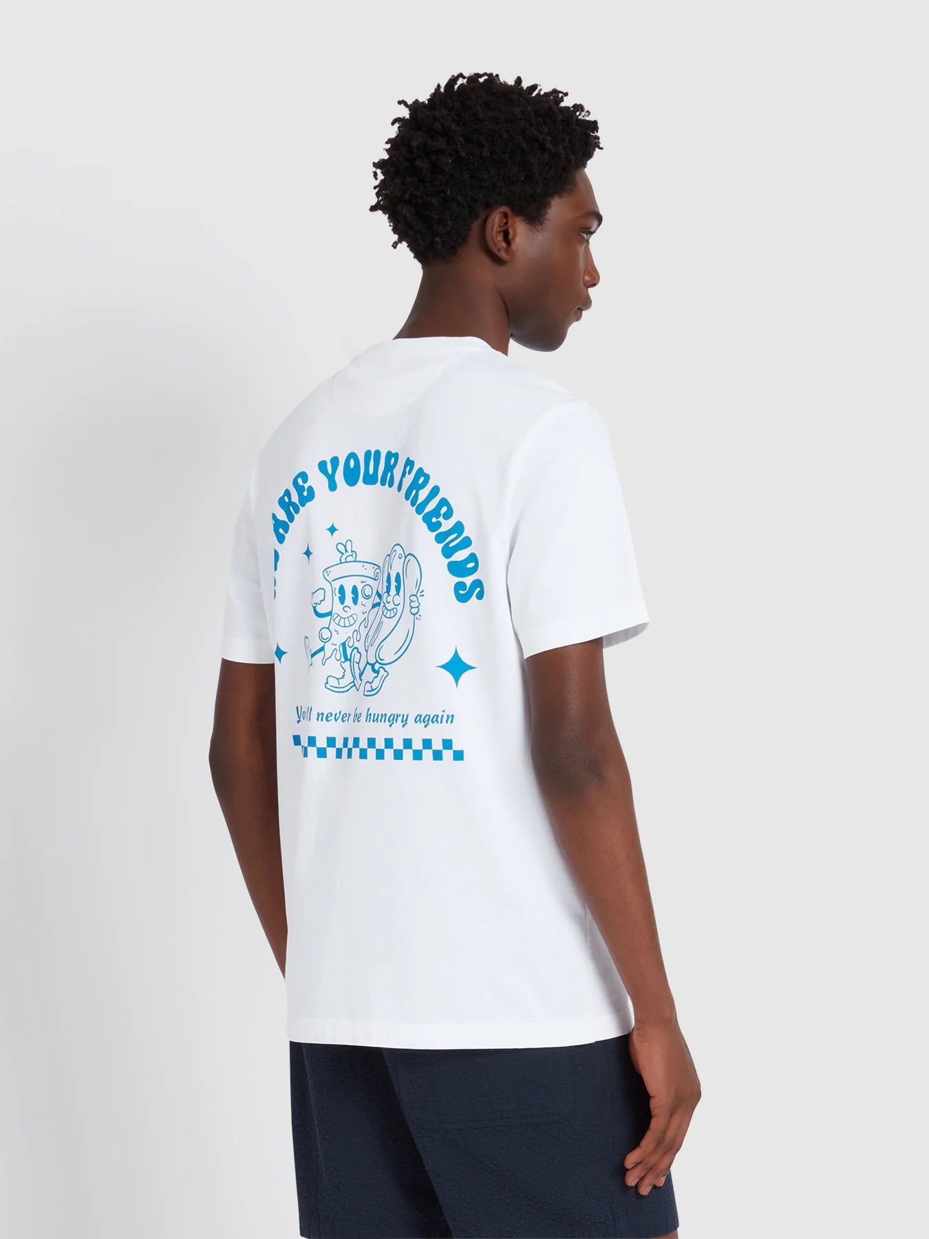 Farah Limscott Graphic T-Shirt // WHITE