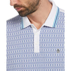 Penguin Jacquard Polo OPKM2431 // BRIGHT WHITE