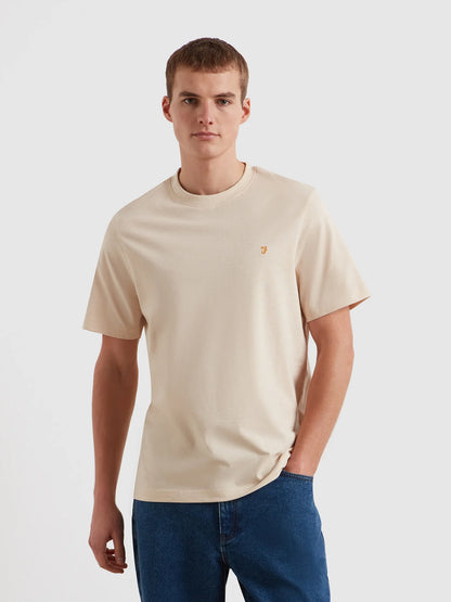 Farah Danny T-Shirt // BIRCH GREY MARL