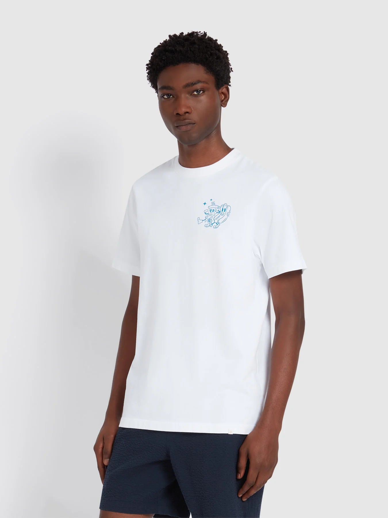 Farah Limscott Graphic T-Shirt // WHITE