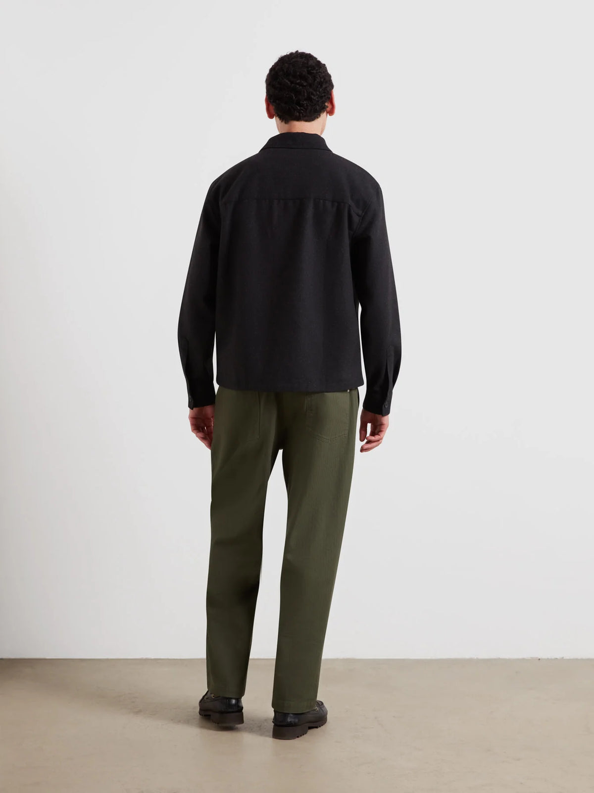 Farah Randall Overshirt // CHARCOAl-MARL