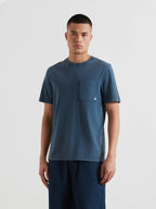 Farah Stacy Pocket T-Shirt // AEGAN BLUE