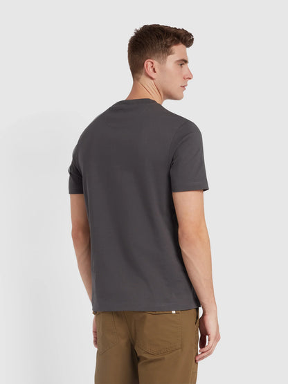 Farah Stacy Pocket Tee // CHARCOAL