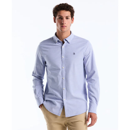 Penguin Oxford Shirt OPWB0035 // AMPARO BLUE