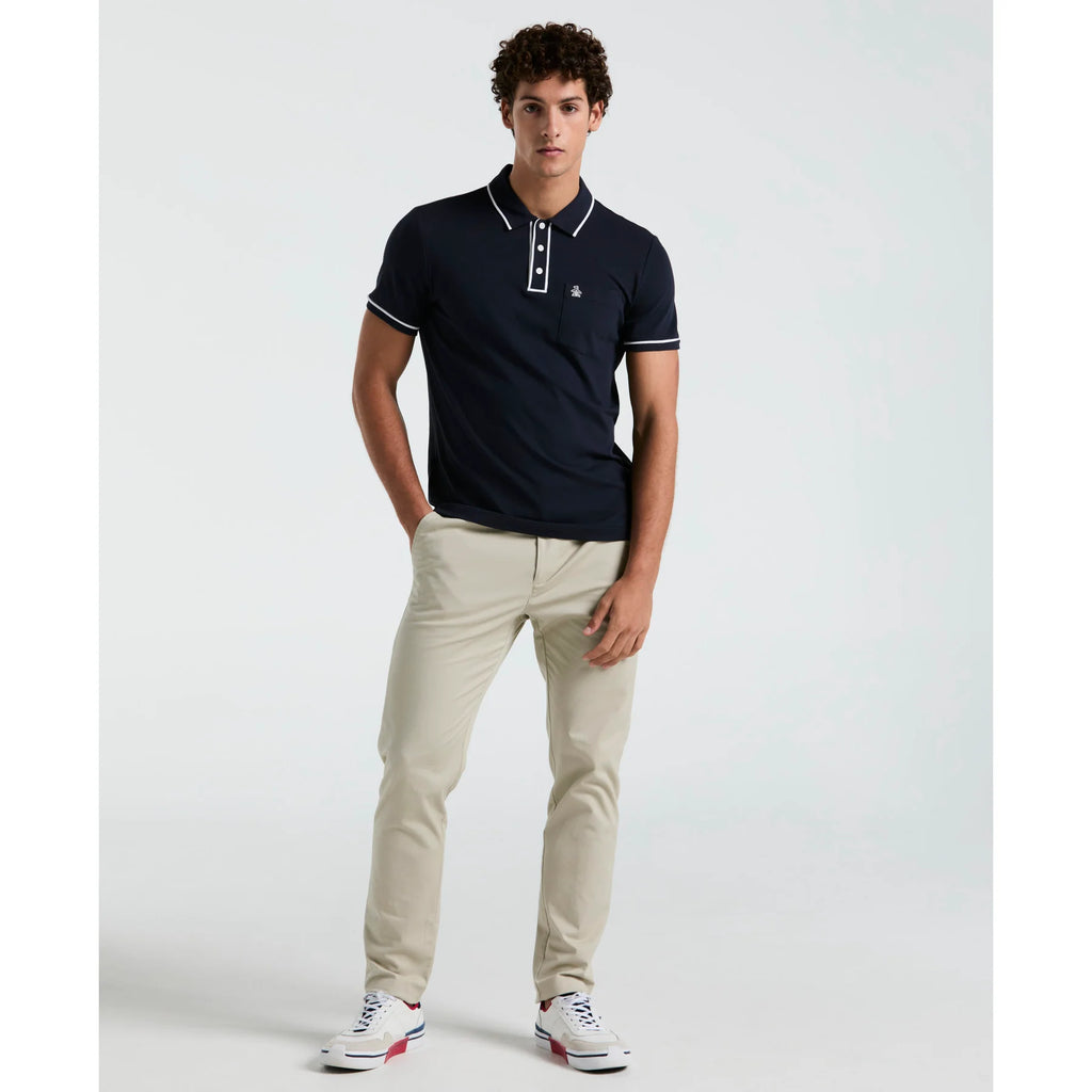 Penguin Earl Pique Polo OPKB0690 // DARK SAPPHIRE