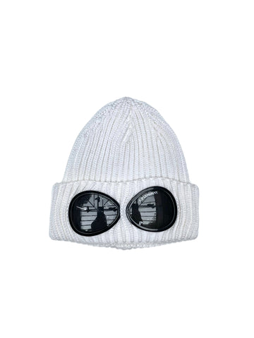 CP Company Goggle Hat Heavy Knit // WHITE 103