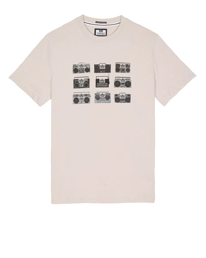 Weekend Offender Boombox Tee // PUMICE