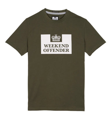 Weekend Offender Prison Tee // DARK GREEN