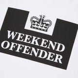 Weekend Offender Prison Tee // WHITE